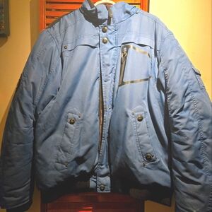 Men's Point Zero Below 20 Degree Down Duvet XL Blue Winter Coat